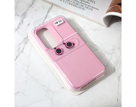 Futrola Colorful and Camera glass - Samsung S911B Galaxy S23 roze.