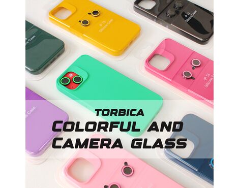 Futrola Colorful and Camera glass - iPhone 11 6.1 ljubicasta.
