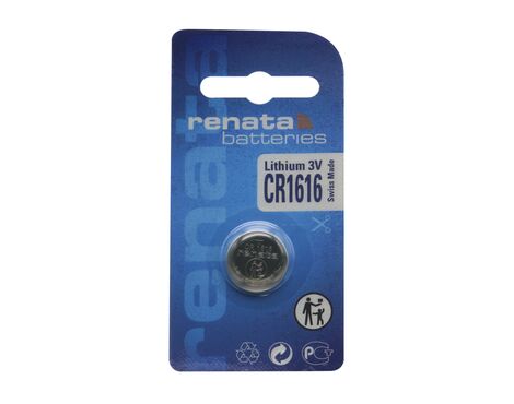 Baterija litijum dugmasta CR1616 1/1 Renata (MS).