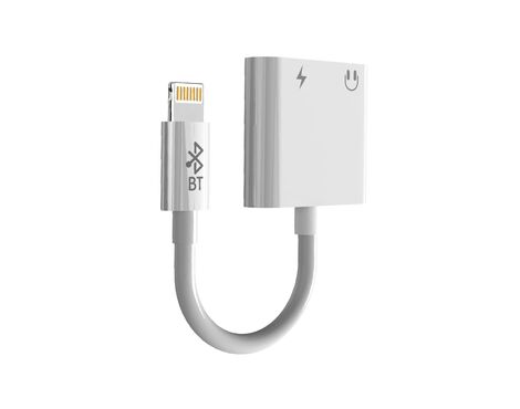 Adapter audio Moxom MX-AX16 iPhone Lightning na AUX 3.5mm (music & call) + lightning charging (MS).