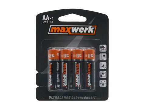 Baterija alkalna AA LR6 1.5v 4/1 Maxwerk (MS).