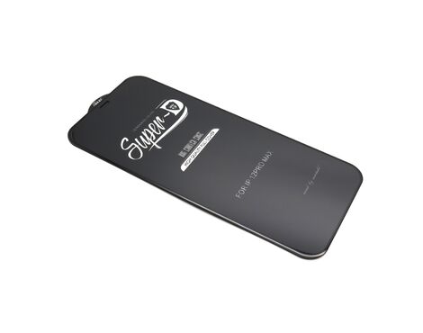 Zastitna folija za ekran GLASS 11D - Iphone 12 Pro Max (6.7) SUPER D crna (MS).