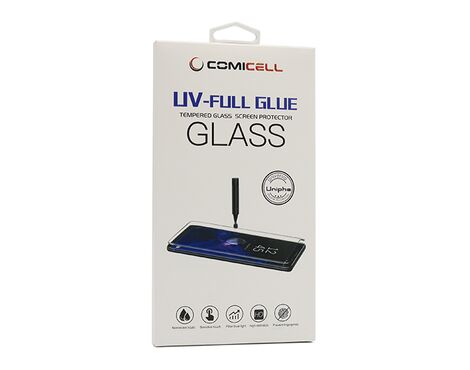 Zastitna folija za ekran GLASS 3D MINI UV-FULL GLUE - Samsung G996F Galaxy S21 Plus providna (bez UV lampe) (MS).