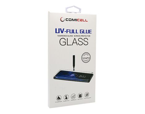 Zastitna folija za ekran GLASS 3D MINI UV-FULL GLUE - Samsung N975F Galaxy Note 10 Plus zakrivljena providna (bez UV lampe) (MS).