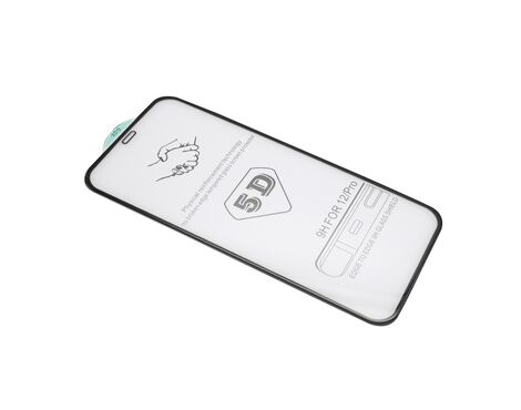 Zastitna folija za ekran GLASS 5D - Iphone 12/12 Pro (6.1) crna (MS).