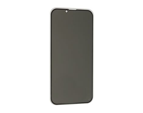Zastitna folija za ekran GLASS PRIVACY 2.5D full glue - Iphone 13 Pro Max/14 Plus (6.7) crna (MS).