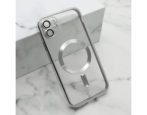 Futrola CAMERA PROTECT MagSafe - iPhone 11 (6.1) srebrna (MS).