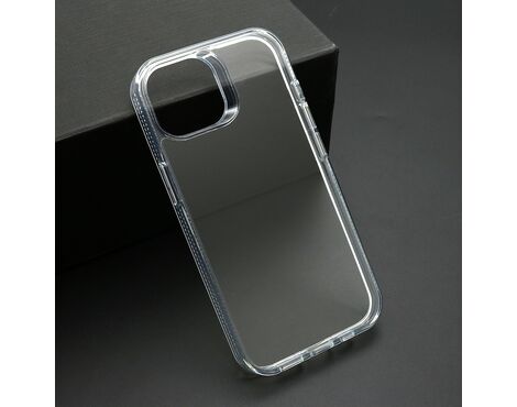 Futrola COLOR frame za iPhone 15 srebrna (MS).