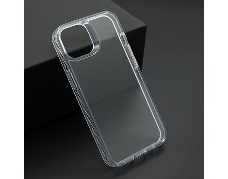 Futrola COLOR frame za iPhone 14 (6.1) srebrna (MS).