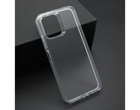 Futrola COLOR frame za Xiaomi Redmi 12 srebrna (MS).
