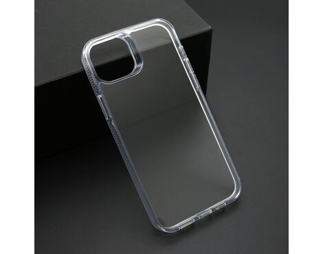 Futrola COLOR frame za iPhone 15 Plus srebrna (MS).