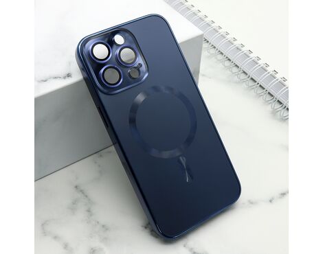 Futrola ELEGANT METAL MAGSAFE - iPhone 15 Pro Max (6.7) plava (MS).