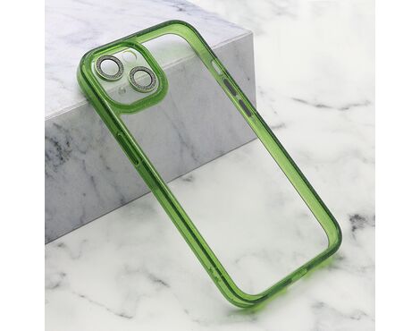 Futrola DIAMOND LENS - iPhone 13 (6.1) zelena (MS).