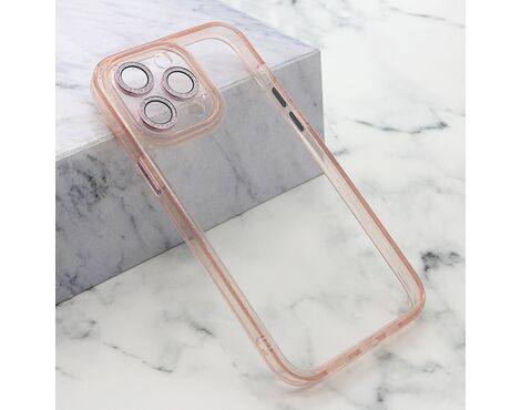Futrola DIAMOND LENS - iPhone 15 Pro Max (6.7) roze (MS).
