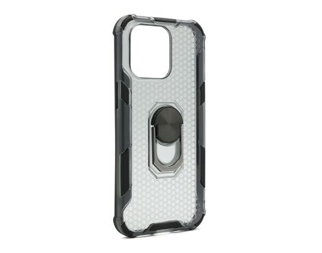 Futrola DEFENDER RING providna - iPhone 13 Pro (6.1) crna (MS).