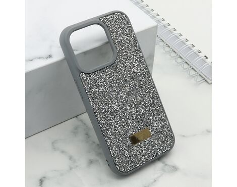 Futrola DIAMOND SELECTION - iPhone 15 Pro (6.1) srebrna (MS).