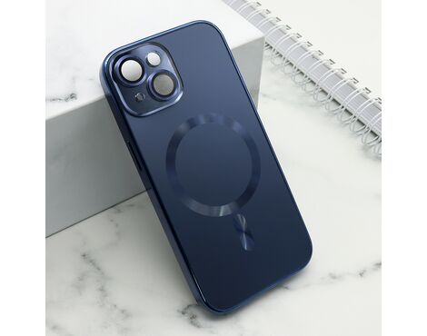 Futrola ELEGANT METAL MAGSAFE - iPhone 15 plava (MS).