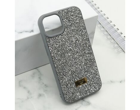 Futrola DIAMOND SELECTION - iPhone 14 (6.1) srebrna (MS).