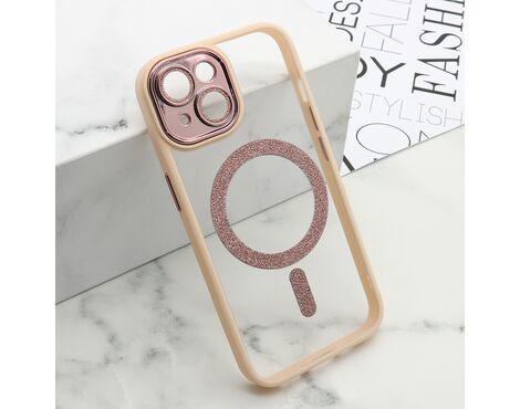 Futrola DIAMOND MagSafe - iPhone 15 roze (MS).