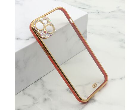 Futrola DIAMONDS CAMERA - iPhone 14 Plus (6.7) crvena (MS).