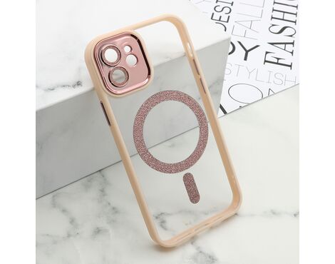 Futrola DIAMOND MagSafe - iPhone 12 roze (MS).