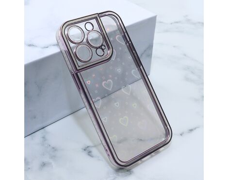 Futrola Heart IMD - iPhone 14 Pro roze (MS).