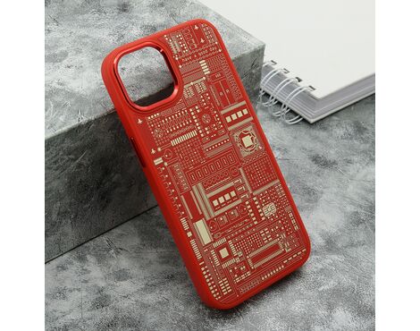 Futrola MACHINERY - iPhone 13 (6.1) crvena (MS).