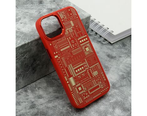 Futrola MACHINERY - iPhone 14 (6.1) crvena (MS).