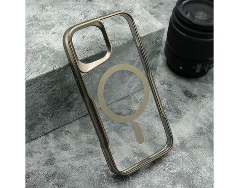 Futrola PLATINUM MagSafe - iPhone 15 zlatna (MS).