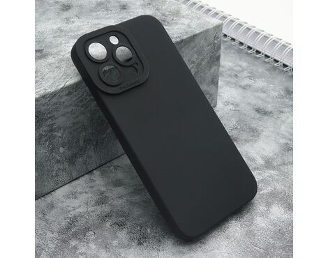 Silikonska futrola Pro Camera - iPhone 14 Pro Max (6.7) crna (MS).