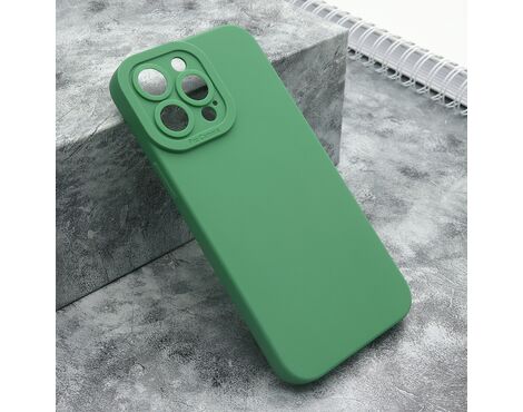 Silikonska futrola Pro Camera - iPhone 14 Pro Max (6.7) tamno zelena (MS).