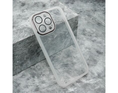 Futrola Transparent COLOR - iPhone 14 Pro Max (6.7) bela (MS).