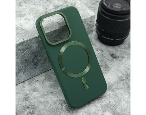 Futrola TRUE COLOR MAGSAFE - iPhone 15 Pro (6.1) zelena (MS).