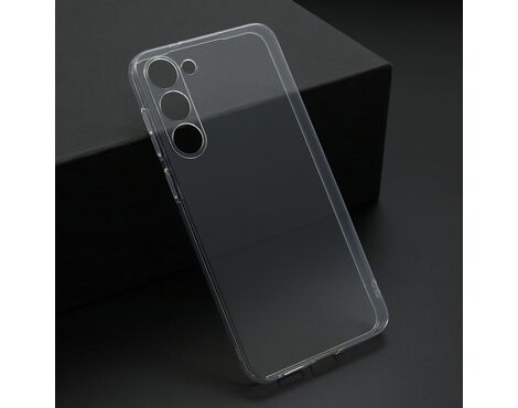Silikonska futrola ultra tanka (skin) PROTECT - Samsung S916B Galaxy S23 Plus providna (bela) (MS).