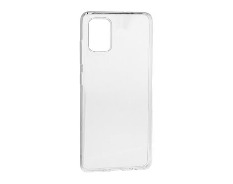 Silikonska futrola ultra tanka (skin) PROTECT - Samsung A515F Galaxy A51 providna (bela) (MS).