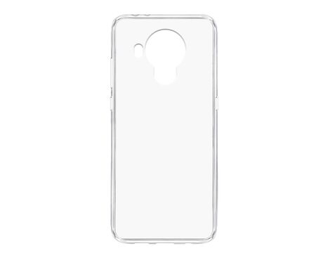 Silikonska futrola ultra tanka (skin) PROTECT - Nokia 5.4 providna (bela) (MS).