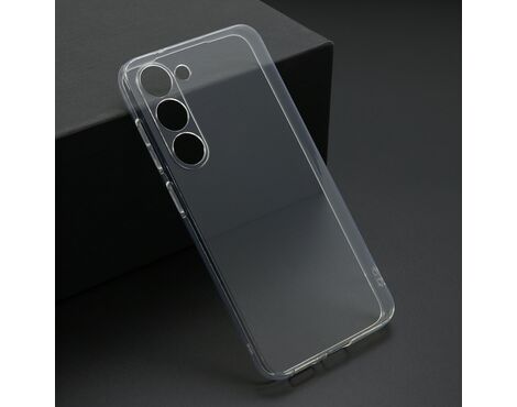 Silikonska futrola ultra tanka (skin) PROTECT - Samsung S911B Galaxy S23 providna (bela) (MS).
