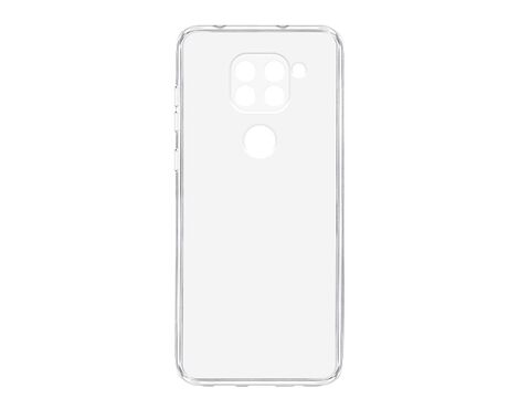 Silikonska futrola ultra tanka (skin) PROTECT - Xiaomi Redmi Note 9 providna (bela) (MS).