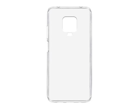 Silikonska futrola ultra tanka (skin) PROTECT - Xiaomi Redmi Note 9 Pro/Redmi Note 9 Pro Max/Redmi Note 9S/Poco M2 Pro providna (bela) (MS).