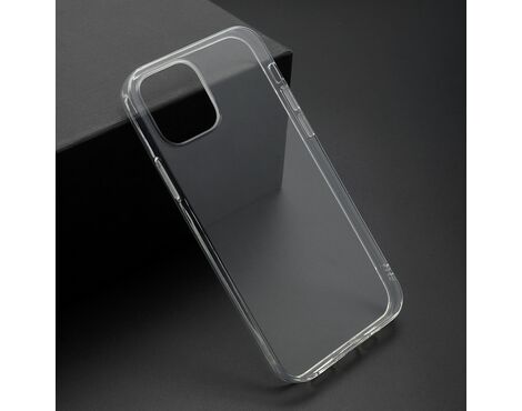 Silikonska futrola ultra tanka (skin) PROTECT - iPhone 12/12 Pro (6.1) providna (bela) (MS).