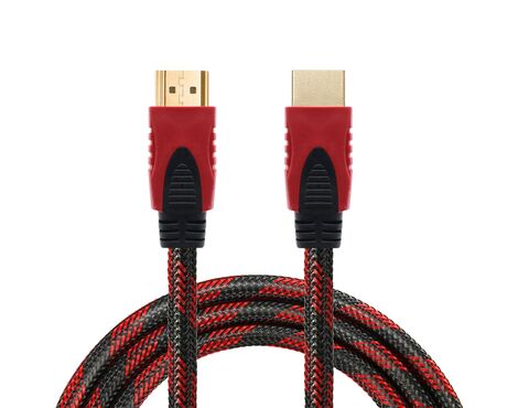 HDMI kabl na HDMI 3m crno/crveni (MS).