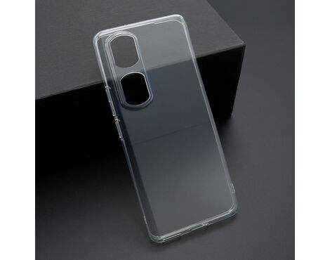 Silikonska futrola ultra tanka (skin) PROTECT - Huawei Honor 90 Pro 5G providna (bela) (MS).