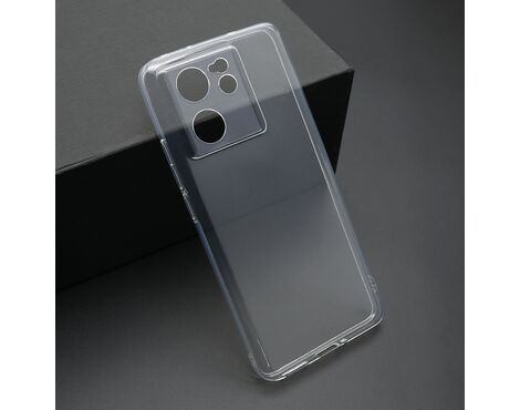 Silikonska futrola ultra tanka (skin) PROTECT - Xiaomi 13T/13T pro providna (bela) (MS).