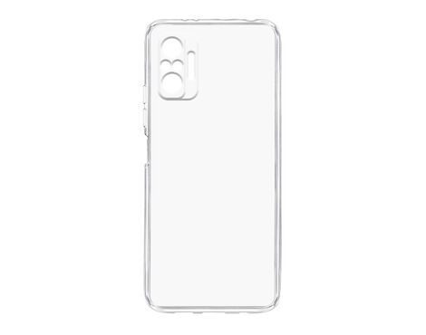 Silikonska futrola ultra tanka (skin) PROTECT - Xiaomi Redmi Note 10 Pro/Redmi Note 10 Pro Max providna (bela) (MS).