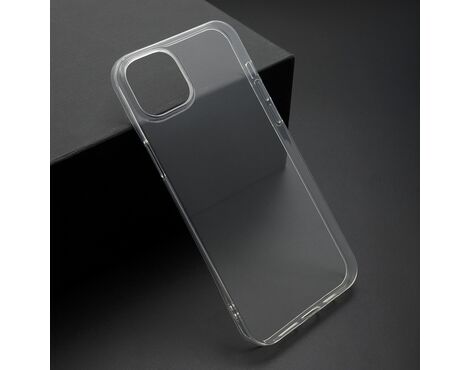 Silikonska futrola ultra tanka (skin) PROTECT - iPhone 14 Plus (6.7) providna (bela) (MS).