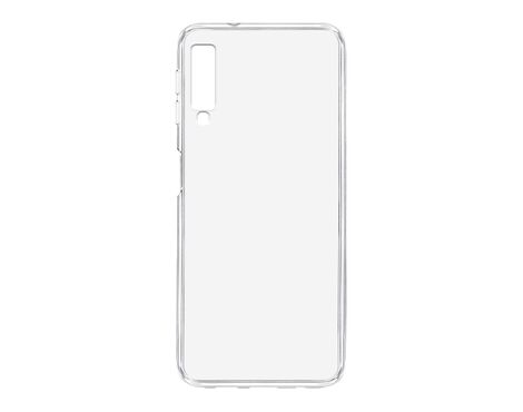 Silikonska futrola ultra tanka (skin) PROTECT - Samsung A750F Galaxy A7 2018 providna (bela) (MS).