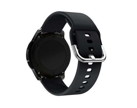 Narukvica - smart watch Silicone Solid 20mm crna (MS).