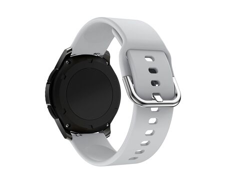 Narukvica - smart watch Silicone Solid 22mm siva (MS).