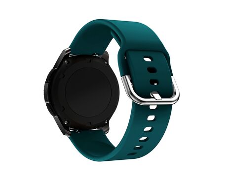 Narukvica - smart watch Silicone Solid 22mm tamno zelena (MS).