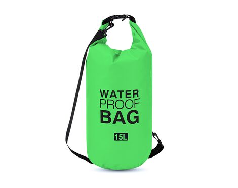 Vodootporna torba Dry Bag 15L zelena (MS).